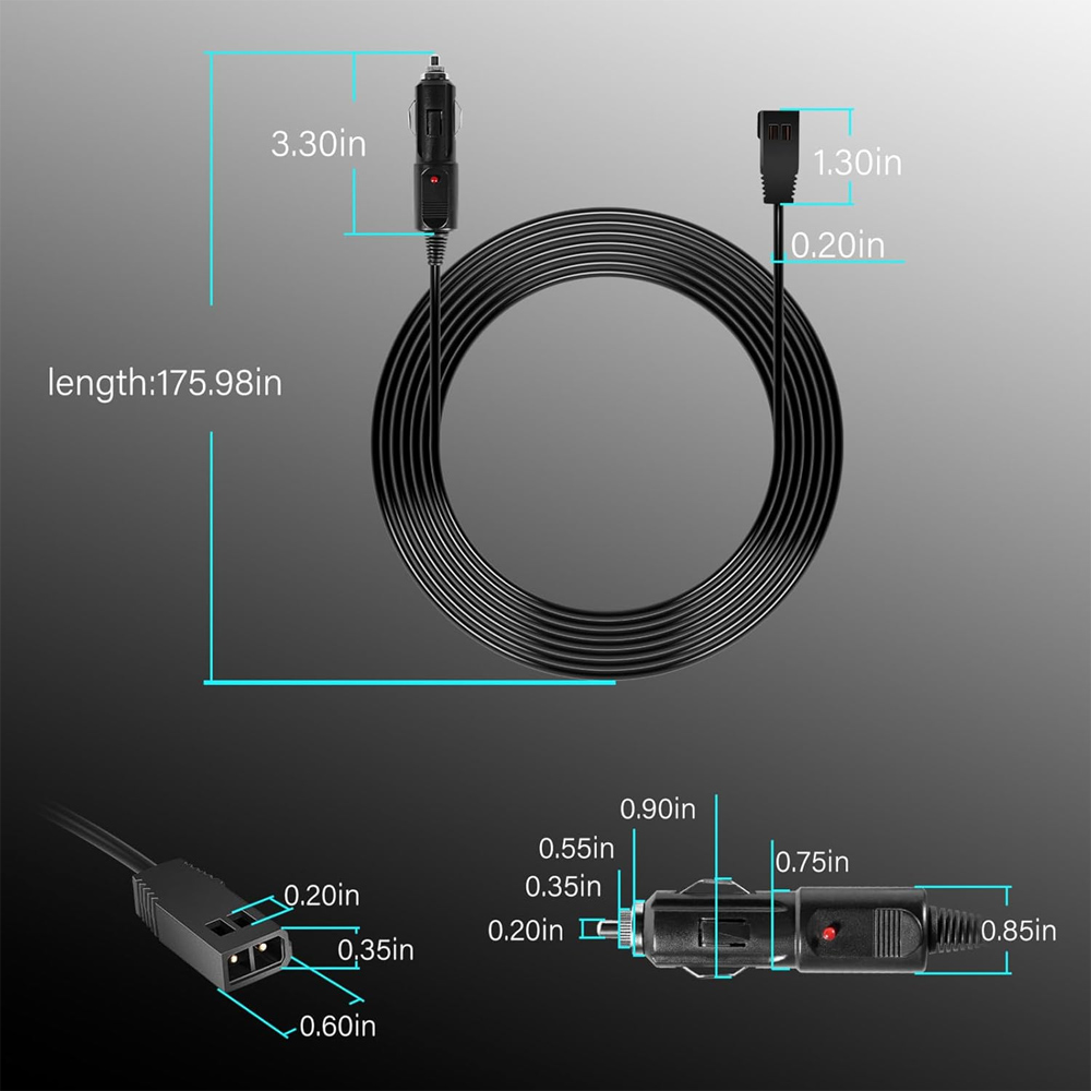 Câble d'alimentation 12V DC 72 - Fish Finder Charger avis et prix
