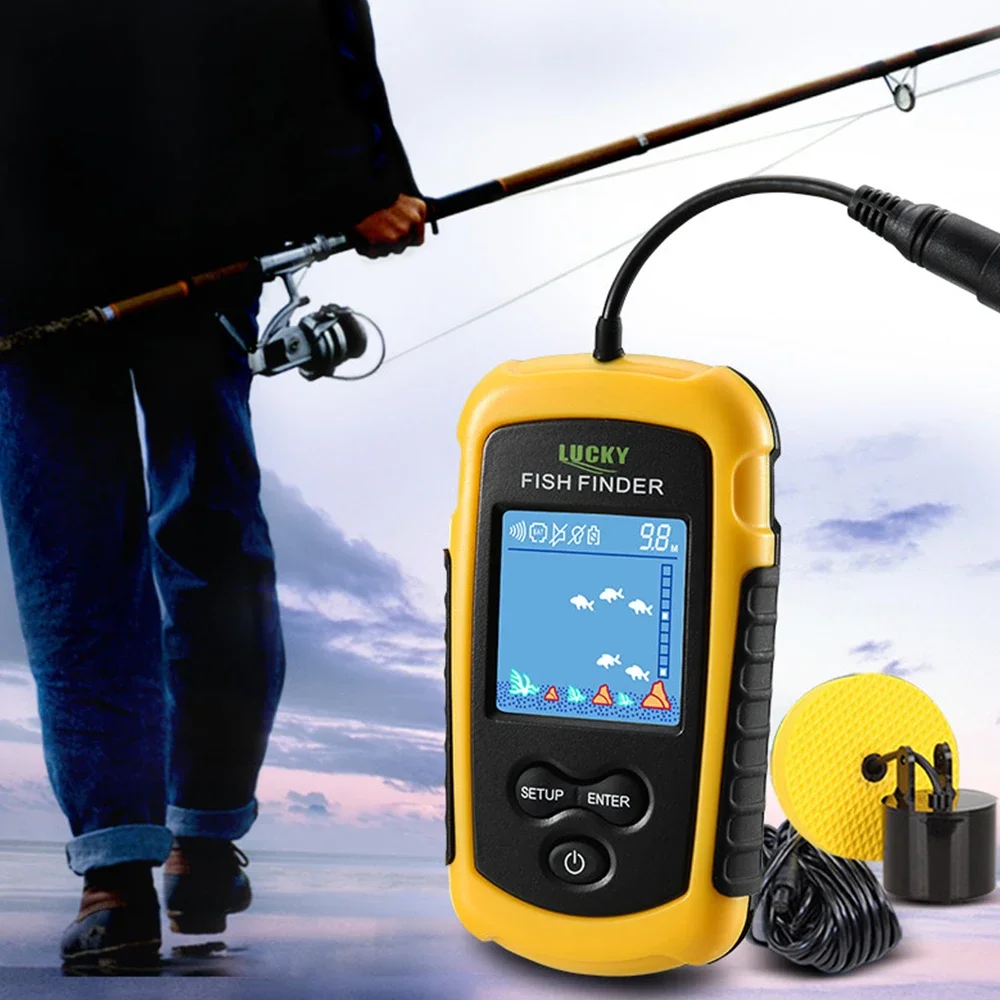 Lucky LCD écran couleur Portab - Fish Finder Transducer avis et prix